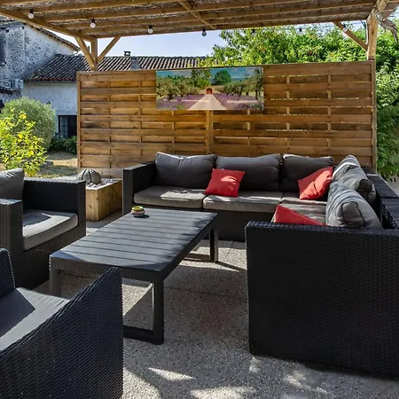 Nocleg ze śniadaniem Le Jardin Des Hirondelles Naturiste Blanzaguet-Saint-Cybard